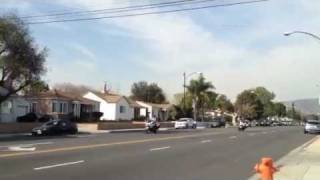 Burbank Police Escort