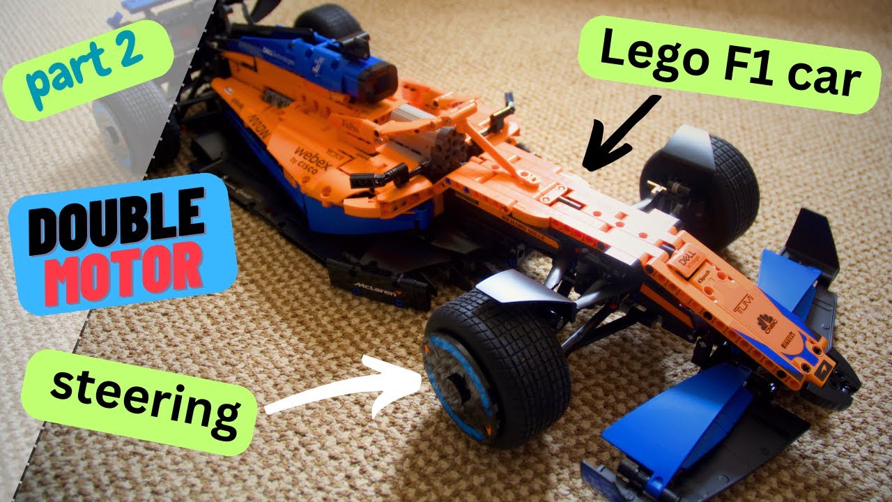 Lego McLaren F1 motorized part 2 YouTube