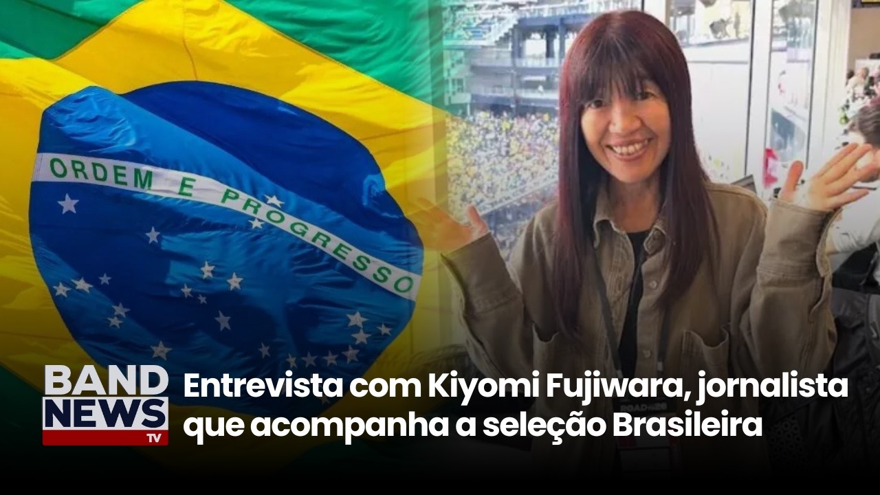 Conheça a jornalista japonesa que torceu para o Brasil na Copa | BandNews TV