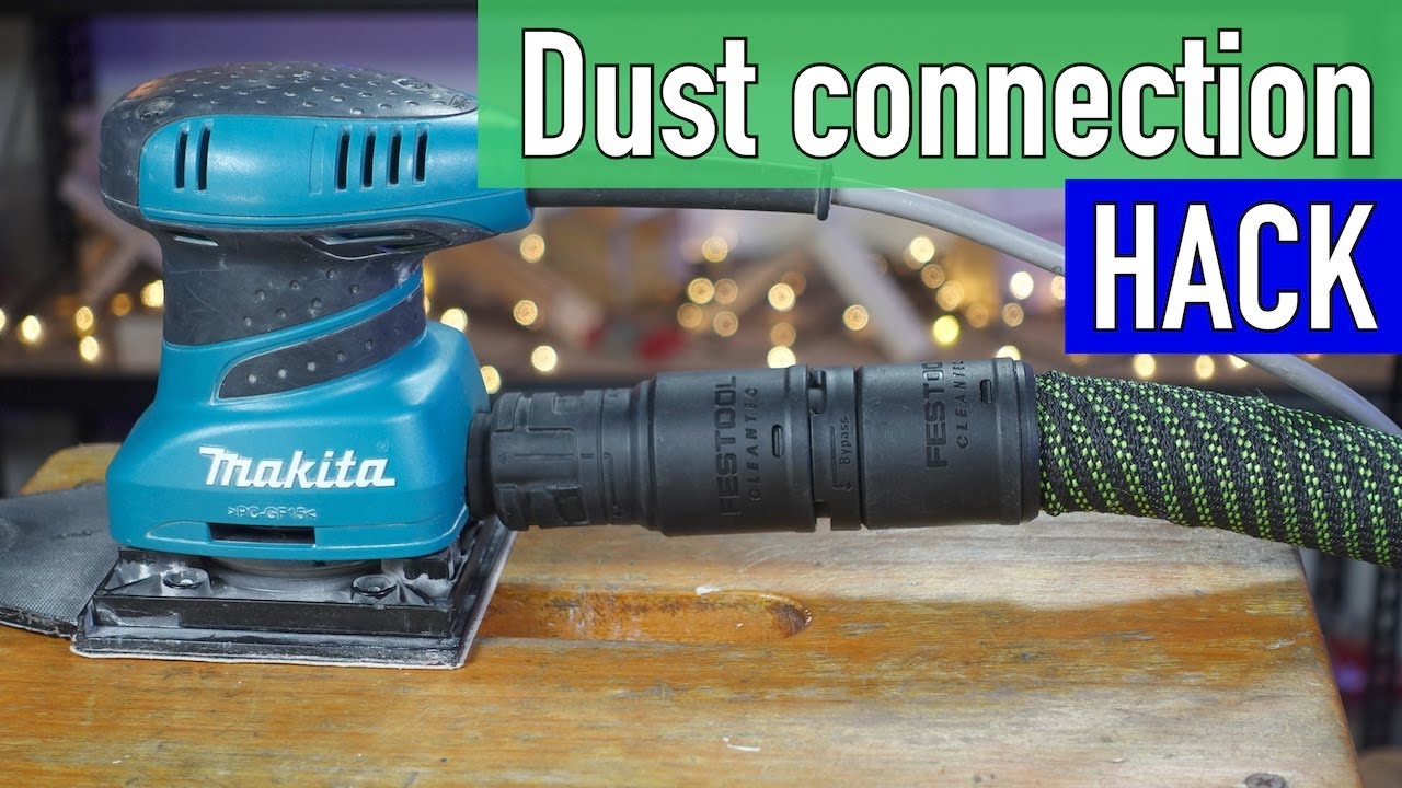 Makita - Festool dust extraction hack - simple and cheap - YouTube