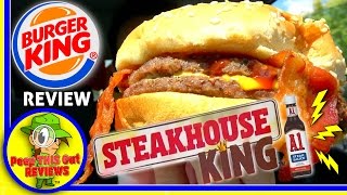 Burger King Steakhouse King Review Peep This Out Youtube
