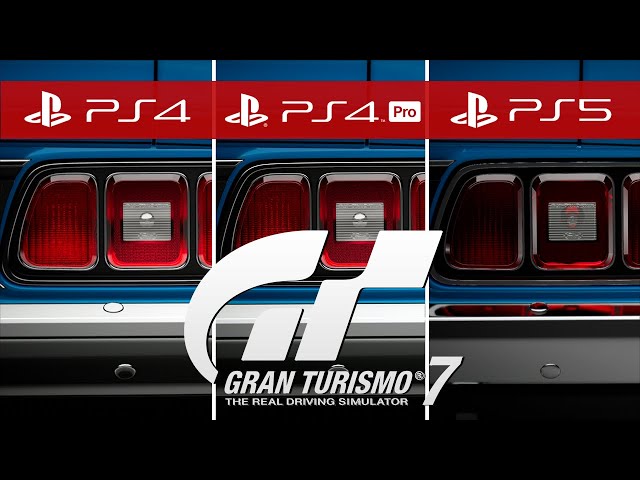 L'image du jour : GT7, tous les comparatifs graphique PS4 vs PS5 / GT Sport  / Ray Tracing