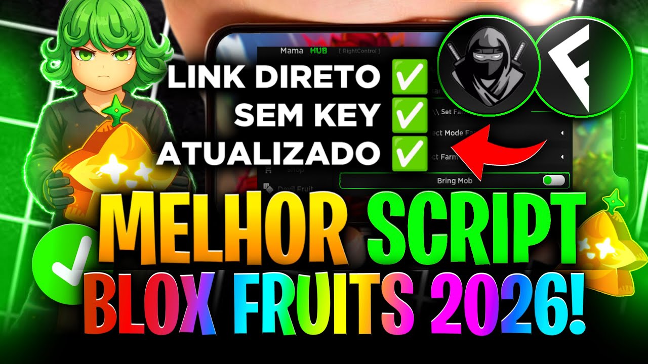 ✅SCRIPT Blox Fruits PARA CELULAR PC SEM KEY LINK DIRETO ATUALIZADO 2026 + EXECUTOR DELTA ATUALIZADO