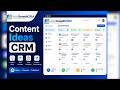 Organize and Manage Content Ideas in HelloGrowth CRM