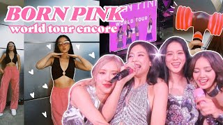 BLACKPINK BORN PINK ENCORE LA CONCERT VLOG | my first time seeing blackpink✨