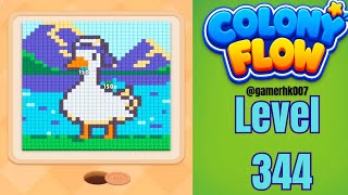 Colony Flow 344 hard level Walkthrough Solution 