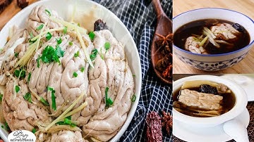 CÁCH LÀM MÓN ÓC HEO HẦM THUỐC BẮC THƠM NGON ĐẠI BỔ