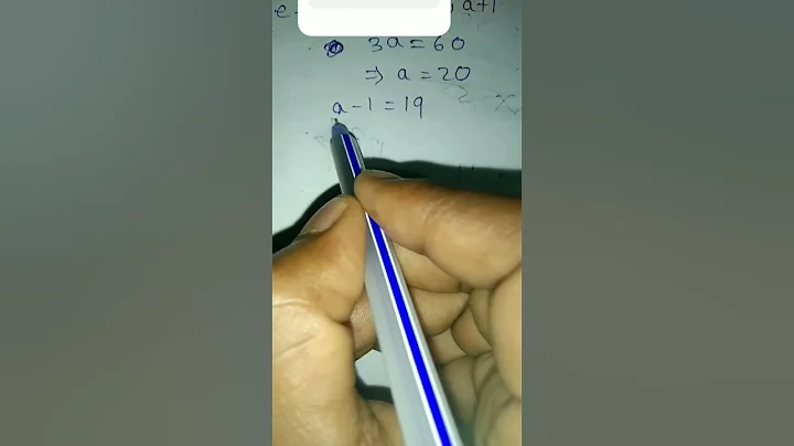 sum of three consecutive number 60 then the largest Number is  ?