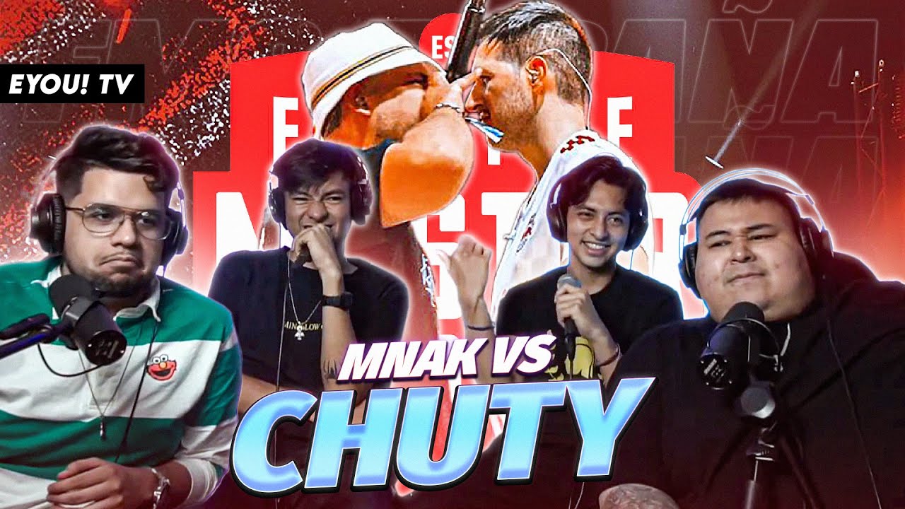 ¡LA BATALLA DE LA TEMPORADA! - Reacción a Chuty vs Mnak - FMS ESPAÑA - con GONZO y DAMIÁN