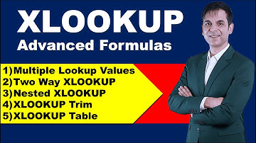5 Advanced XLOOKUP Formulas in Excel / Excel