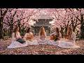 Cherry Blossom Relaxation Music | Handpan Deep Meditation | Flute, Guitar, Shakers