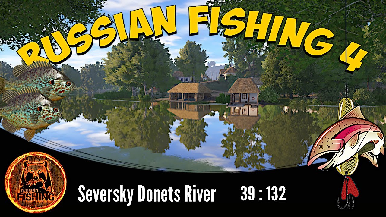 Russian Fishing 4 - Seversky Donets River - Pumpkinseed Sunfish - Rzeka Doniec