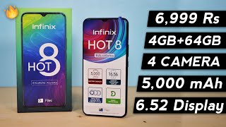 Infinix Hot 8 Unboxing and First Impression with Audio and Camera Sample