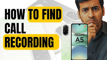 How to Find Call Recording in Redmi A5