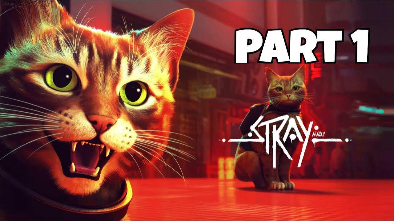 I AM A CAT! Exploring the World of Stray! Part 1