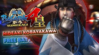 Hideaki Kobayakawa Free Battle Mode Difficulty [Heaven]-Sengoku Basara 4 Sumeragi Gameplay