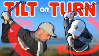 You Get This So Wrong SHOULDER TURN or SHOULDER TILT (simple golf tips)