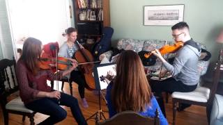 Hillcrest String Quartet - P. Glass string quartet n.2 - extract