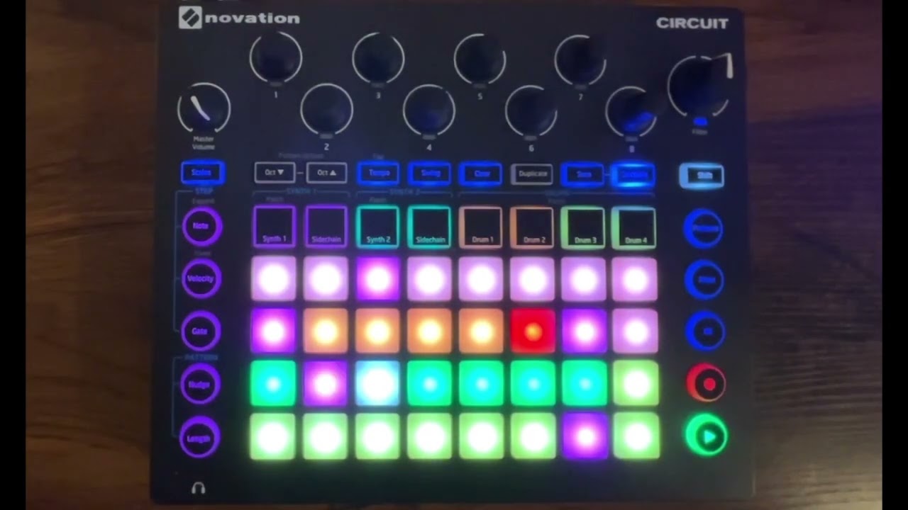 Novation Circuit Pack Techno Synth Presets Pack #1 by Tommy Tranq