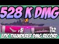 528K DAMAGE REcOrD for Battleships ❌ EPIC Thunderer Flanking ❌ 1440P
