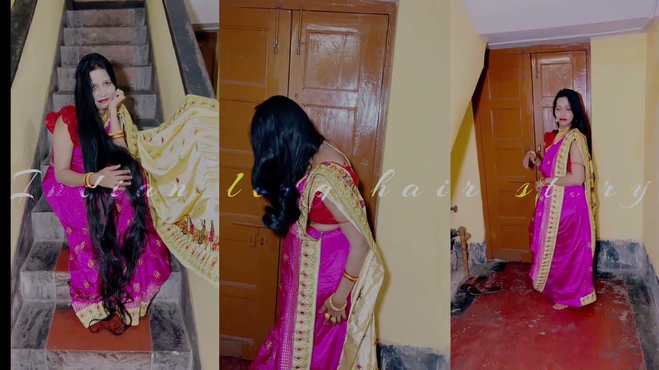 Long hair Rappunzel#3 in1Video