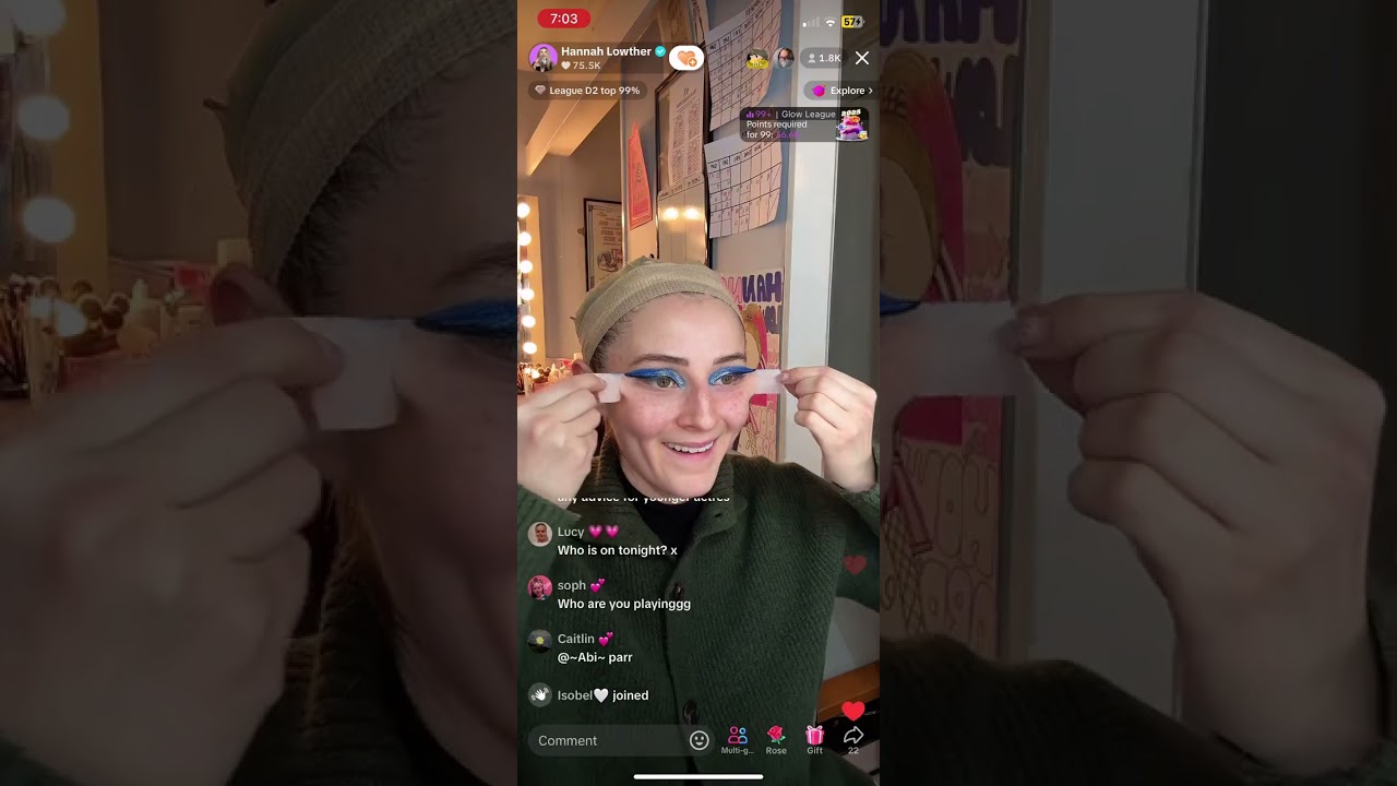 Hannah Lowther Tiktok Live 3/1/25