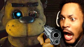 golden freddy shoots coryxkenshin in a taxi (fnaf movie)