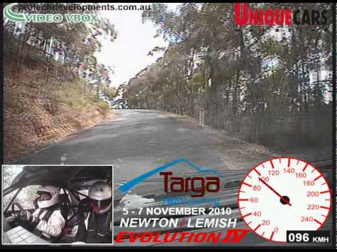 Targa High Country 2010 - Adam Newton/Daniel Lemis...