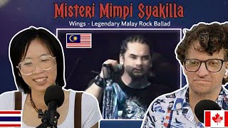 Our Reaction to WINGS (Awie)  - Misteri Mimpi Syakilla | Malaysian Song Reaction