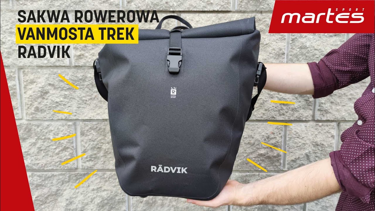 Sakwa rowerowa na bagażnik VANMOSTA TREK Radvik