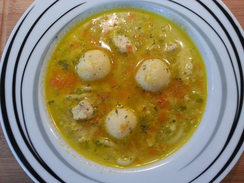 Thermomix TM 31 Hühner-Nudel-Suppe mit Käseklößchen - YouTube