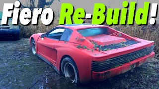 2 Year Timelapse  Fiero Restoration | KitCar Abandoned for 15 Years! PART#1