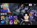 VicLa Mid Hwei vs Syndra lol KR solo rank Full Game 16.8 | 빅라 흐웨이 vs 신드라