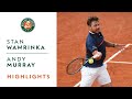 Stan Wawrinka vs Andy Murray - Round 1 Highlights Roland-Garros 2020