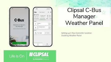 Clipsal C Bus Manager: Weather Panel