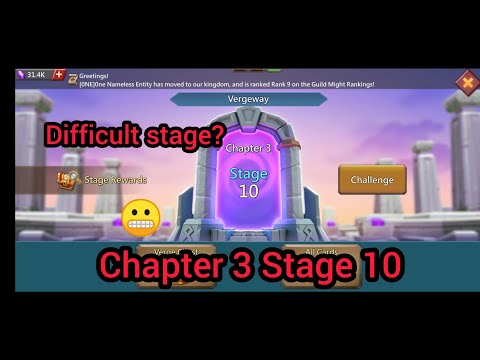 VERGEWAY CHAPTER 3 STAGE 10 | LORDS MOBILE