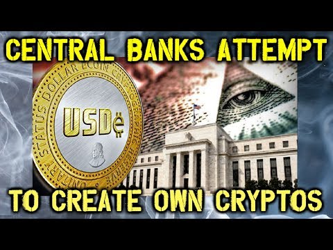 Central banks release their own cryptocurrencies