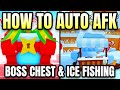 How To Auto AFK Boss Chest & Ice Fishing in Pets GO (Roblox)
