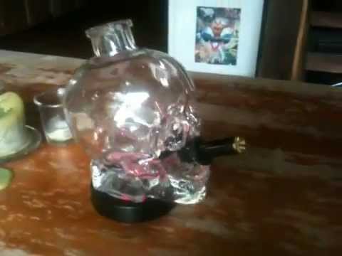 Crystal Head Skull Vodka - Building a Bong on a Budget