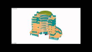 CFD Simulation Inside a multistorey Building