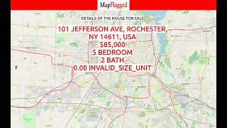 NY,US | Buy house at 101 Jefferson Ave, Rochester, NY 14611, USA | Rochester, USA | MapFlagged