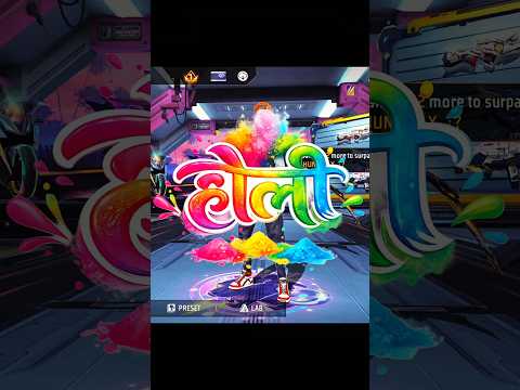 MERE GAO KI DESHI HOLI 🫟 || RXG_Abhishek_FF2 #holi