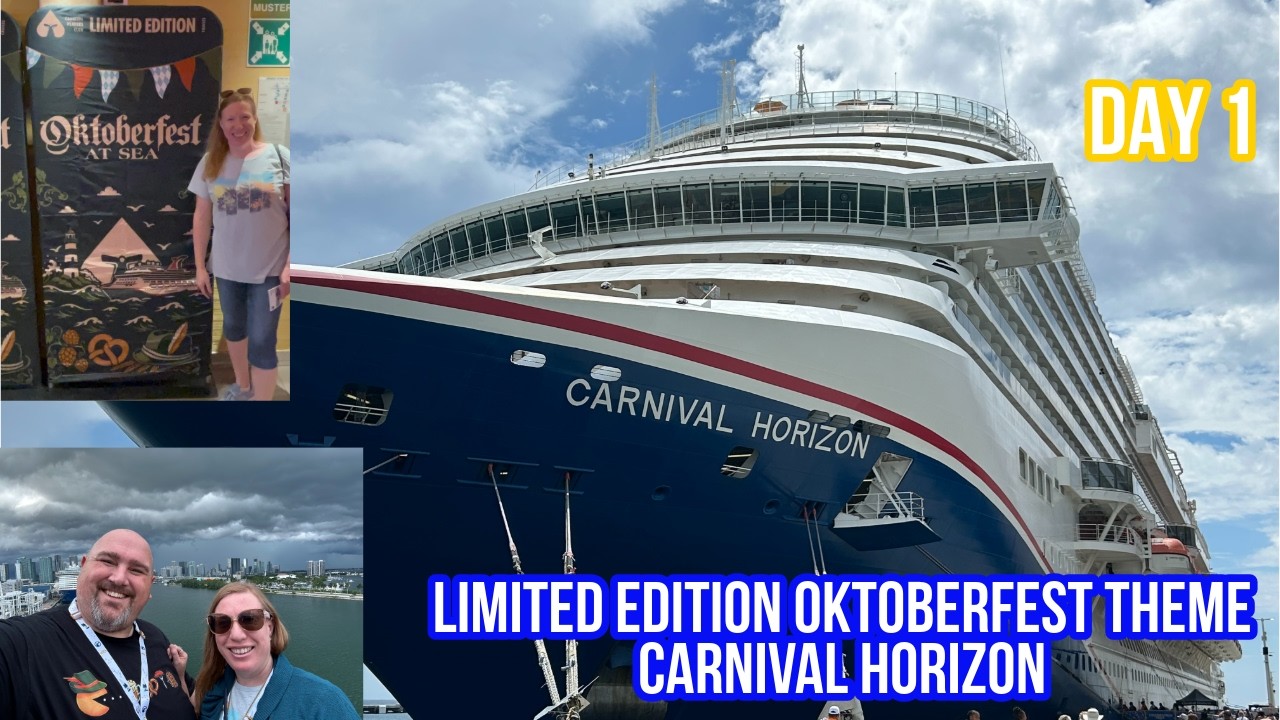 Carnival Limited Edition Casino Cruise Experience! Carnival Horizon Day 1 Embarkation Day Highlights