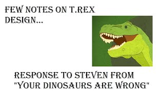 T.rex Design // Response to YOUR DINOSAURS ARE WRONG
ATTENTION! I am NOT roasting Steven, and those who expect this to be the case might be disappointed, but that is not the purpose of the video! I subscribed to him actually, and in fact am mostly in agreement with the points he made in the video with only several exceptions. He has a very pleasant personality and is definitely not somebody who you could say begs to be roasted. I would say there are more reasons to roast me than Steven, if you want me to be 1005 honest. Just remember - if you decide to do it - I will respond ;)
Hope this video addresses the points clearly and I will see you in the next one!
Original video: https://youtu.be/MTU5jACtz_U
Interview with Jason: https://youtu.be/I_KctJGG9RU
Discord link: https://discord.gg/ennpj6
Etsy store: https://www.etsy.com/uk/shop/AKRex
Facebook page: https://www.facebook.com/akrexchannel
Instagram: https://www.instagram.com/ak150884/ T.rex Design // Response to YOUR DINOSAURS ARE WRONG