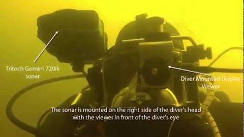 Diver Mounted Display Trial
