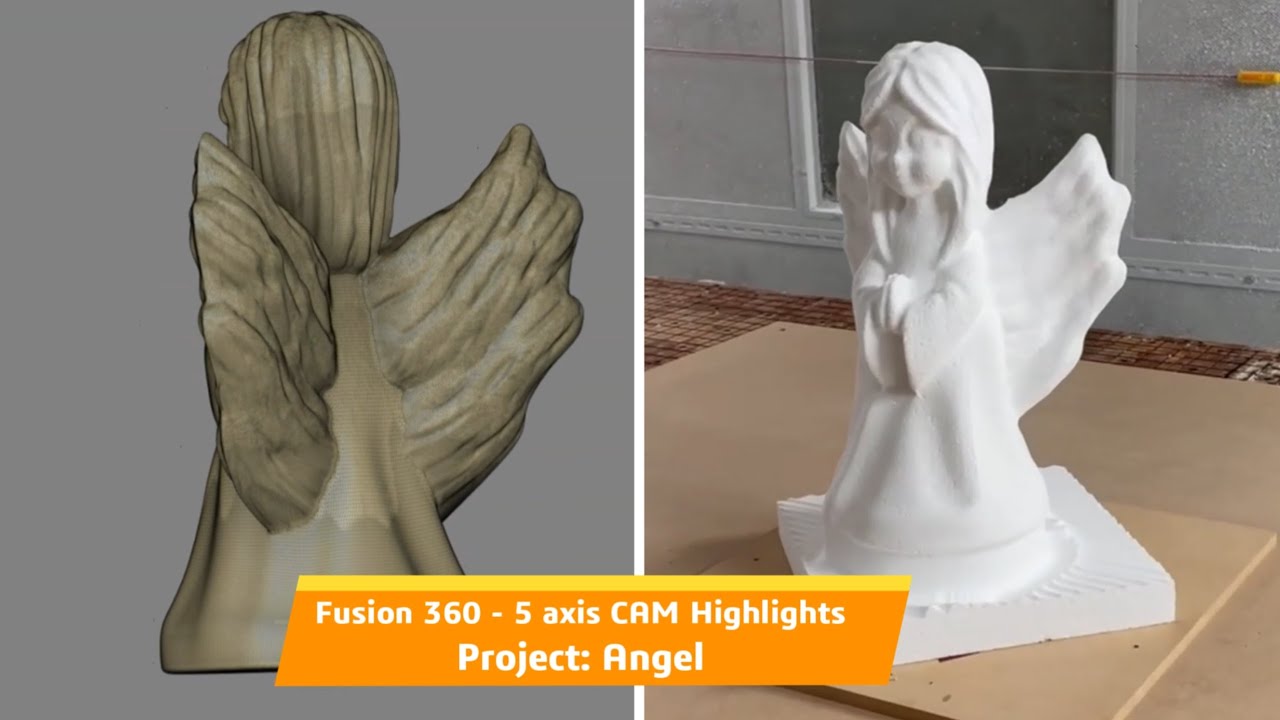 Fusion 360 - 5-tengelyes marás - Angyalka Projekt