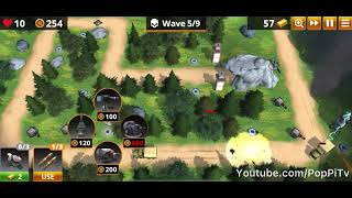 Command & Defend - All Levels Gameplay Pop Pi (Levels 9)