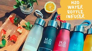 H2O Infusion Water Bottle