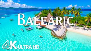 Balearic Islands 4K – Hidden Beaches, Turquoise Waters & Coastal Paradise | Relaxing Music
