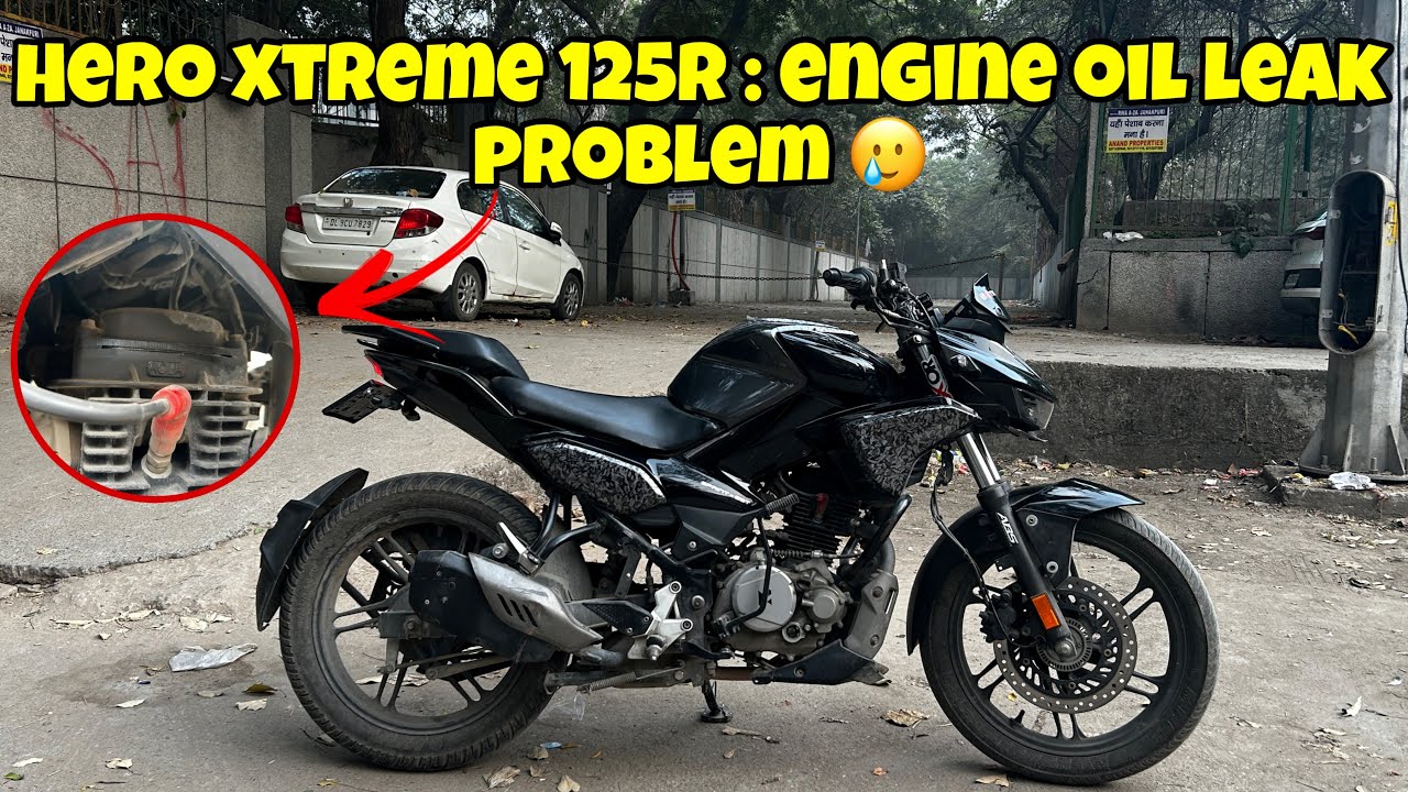 Hero Xtreme 125R : Engine Oil Leak Problem🥲| YWB Vlogs